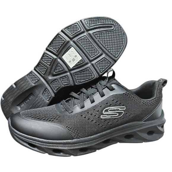 Skechers Glide Step Running Shoes Sneakers Womens 8.5 Air Memory Foam Mesh New - Picture 1 of 8